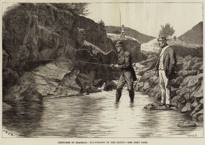 Schizzi a Braemar, pesca a mosca sul Cluny da J.M.L. Ralston